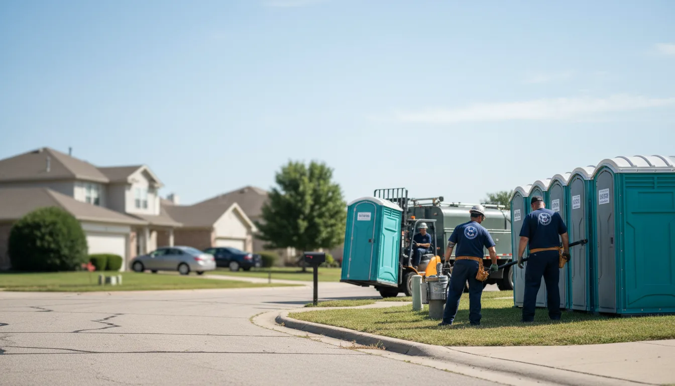 Porta Potty Rental in Bells, TX near me